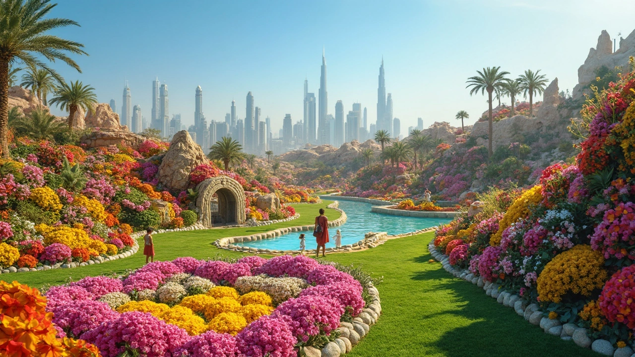 Dubai Miracle Garden: Transforming Deserts into Dreamscapes